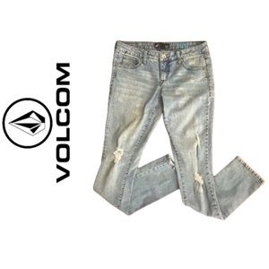 VOLCOM➕Liberated Sienna Skinny Distressed Jeans